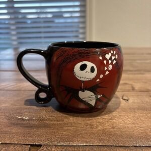 Jack Skellington Mug 16 Oz. Disney Nightmare Before Christmas Hearts Valentine